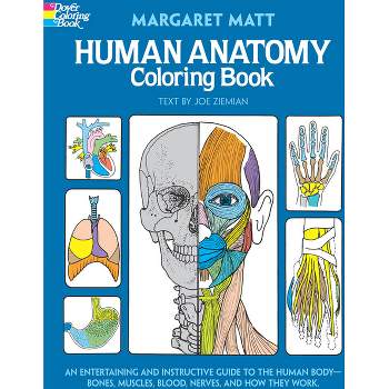 Human Anatomy Coloring Book - (Dover Science for Kids Coloring Books) by  Margaret Matt & Joe Ziemian (Paperback)