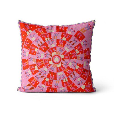 Skating Square Throw Pillow Cover - UNWRP