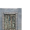4x6 Wood Beaded Picture Frame Blue by Foreside Home & Garden - 3 of 4