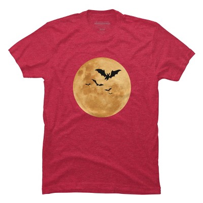 Men's Design By Humans Halloween - Moon By MonkeyStore T-Shirt