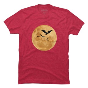 Men's Design By Humans Halloween - Moon By MonkeyStore T-Shirt - 1 of 4