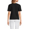 Lands' End Women's Supima Notch Neck T-shirt - 2 of 3