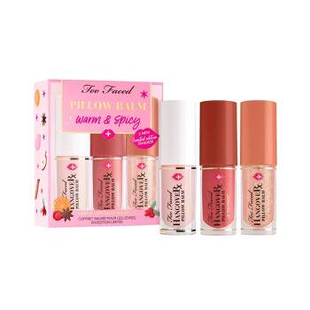 Too Faced Pillow Balm Warm & Spicy Limited Edition Lip Balm Set - 3pc - Ulta Beauty