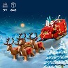 Lego Santa's Sleigh Christmas Toy Set With Reindeer & Santa Figurine ...