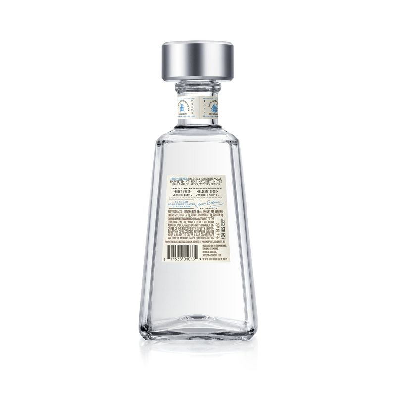 1800 Silver Tequila - 750ml Bottle, 2 of 18