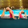 Large Yoga Mat 6' x 4' x 8 mm Thick Workout Mats for Home Gym Flooring Blue - 3 of 4