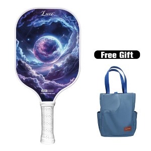 Luzz T700 Carbon Fiber Pickleball Paddle with Sandblasted Surface & Honeycomb Core Racket - Includes Free Versatile Tote Bag - 1 of 4