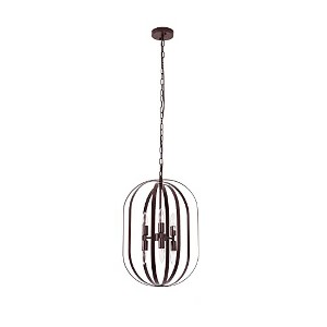 Chloe Lighting Pepper Transitional 6 Light Matt Black Finish Hanging Ceiling Pendant 15" Wide - 1 of 4