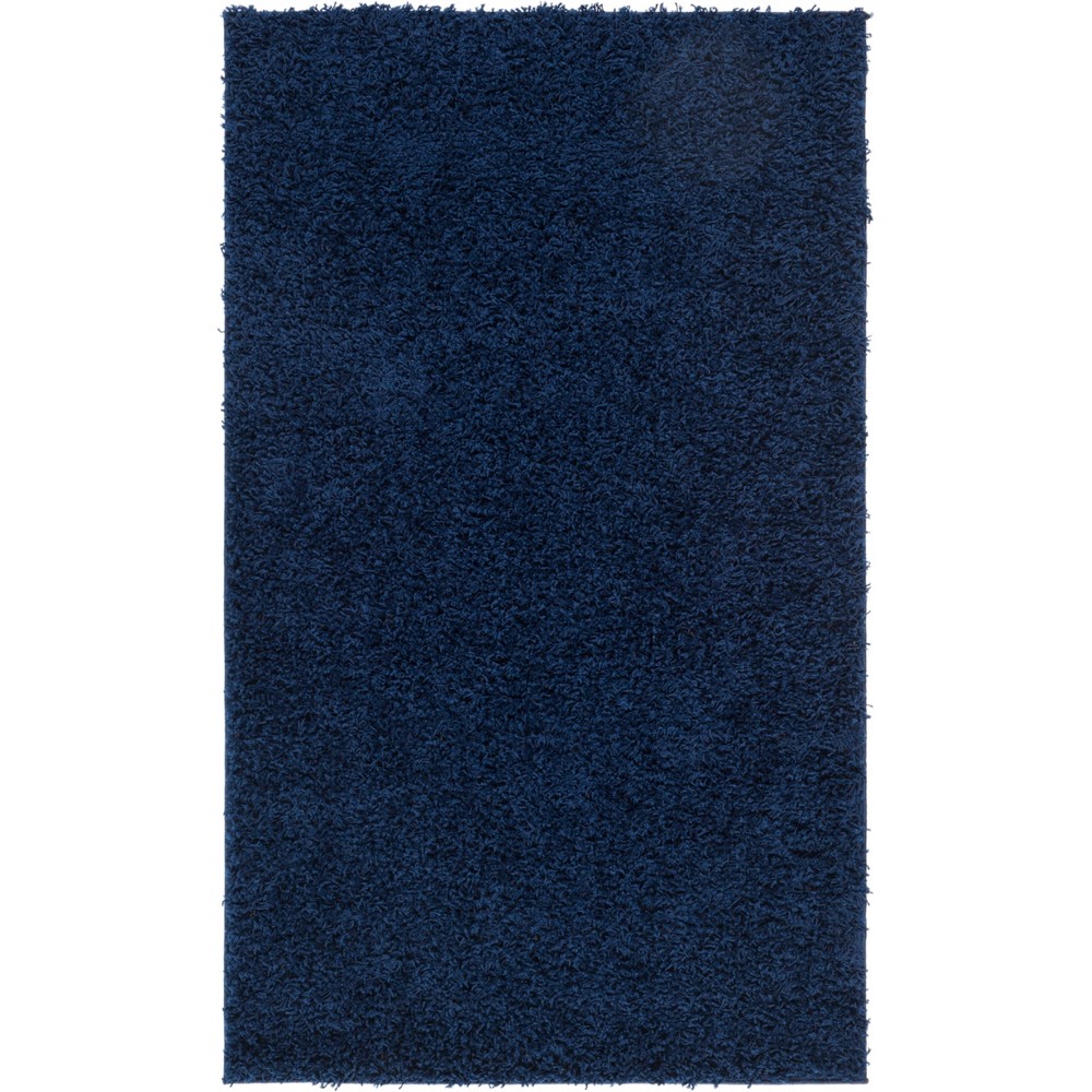 3'x5' Reedley Solid Loomed Accent Rug Navy - Safavieh
