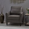 Modern Club Chairs Upholstered Club Chair Single Sofa Chair For Living Room-Christopher Knight Home - 4 of 4