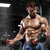 55 lb Adjustable Dumbbell Set, Free Weight Set Pair Fast for Exercises,Dumbbells  Men and Women Muscle exercise / Strength training - 3 of 4