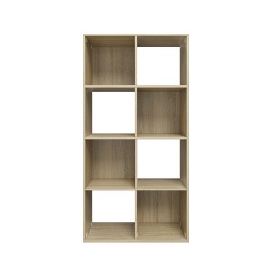 Homez 46.46 in. Tall Wood 4-Shelf Etagere Bookcase - 1 of 4