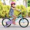 Infans 18" Kids Bike w/Adjustable Saddle Handlebar Removable Training Wheels Handbrake - 3 of 4