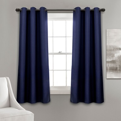 Set of 2 Absolute Blackout Window Curtain Panels - Lush Décor