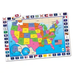 The Learning Journey Jumbo Floor Puzzles USA Map (50 pieces)