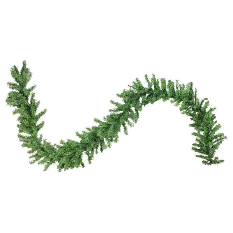 Northlight 100' x 12" Green Canadian Pine Commercial Length Artificial Christmas Garland, Unlit, 1 of 5