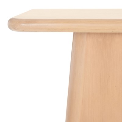 Natural Wood and Metal Nordic Hallway Table