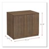 Alera Alera Valencia Series Storage Cabinet, 34.3w x 22.78d x 29.5h, Modern Walnut - 2 of 4