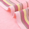 REGALWOVEN Bathroom Cotton Striped Pattern Absorbent Soft Decorative Hands Face Towel - 4 of 4