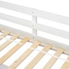 VASIP White Twin Loft Wood Bed with Under-bed Storage, Built-in Desk, 2-Drawer Cabinet, Safety Guardrails & Ladder - 3 of 4