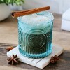 10 oz. Retro Arch Floral Ribbed Glassware - 2 of 4