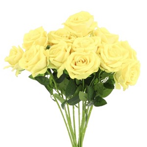 Unique Bargains Realistic Low Maintenance Durable Artificial Flowers - 1 of 4