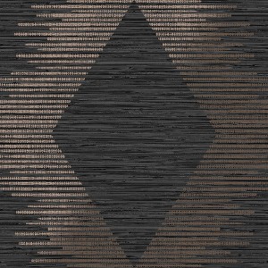 Serenity Geo Black and Rose Gold Wallpaper - 1 of 4