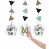 Creative Converting Minted Milestone Chocolate Chip Mint Birthday Decor Set - 2 of 4