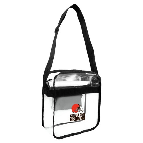 Nfl Cleveland Browns Clear Carryall Crossbody Bag : Target