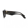 Dolce & Gabbana DG 4417 32468G Womens Cat-Eye Sunglasses Black/Transparent Grey 54mm - 3 of 3