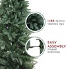 Northlight Real Touch™️ Green Slim Washington Frasier Fir Artificial Christmas Tree - Unlit - 7.5' - 4 of 4