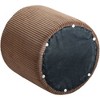 Meridian Furniture,Roy Microsuede Fabric Ottoman/Stool - 4 of 4