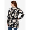Woman Within Plus Size Perfect Longer-Length Cotton Cardigan - 3 of 4