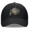 NCAA Colorado Buffaloes Cotton Baseball Hat: Adjustable Solid Black Cap - 2 of 4