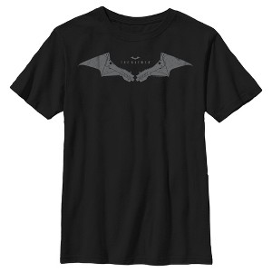 Boy's The Batman Batarang Logo T-Shirt - 1 of 4