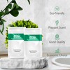 ECO Amenities 100 pack 2 in 1 Travel Size Hotel Shampoo and Conditioner Sets, Bulk Toiletries Supplies, 0.35 fl oz, Green Tea Scent - 3 of 4