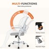 CAVINAS Ergonomic Office Chair, Mid Back Mesh Computer Desk Chair, Executive Office Chair Height, Adjustable Swivel Task Chair with Lumbar Support - 3 of 4