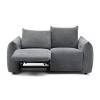 Power Leather Recliner Sofa Set w/ USB, Storage & Cup Holders. Electric Adjustable Backrest & Footrest - Luxury Functional Sofa - 4 of 4