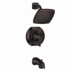 Moen Lindor 1-Handle Matte Black Tub and Shower Faucet - 1 of 1