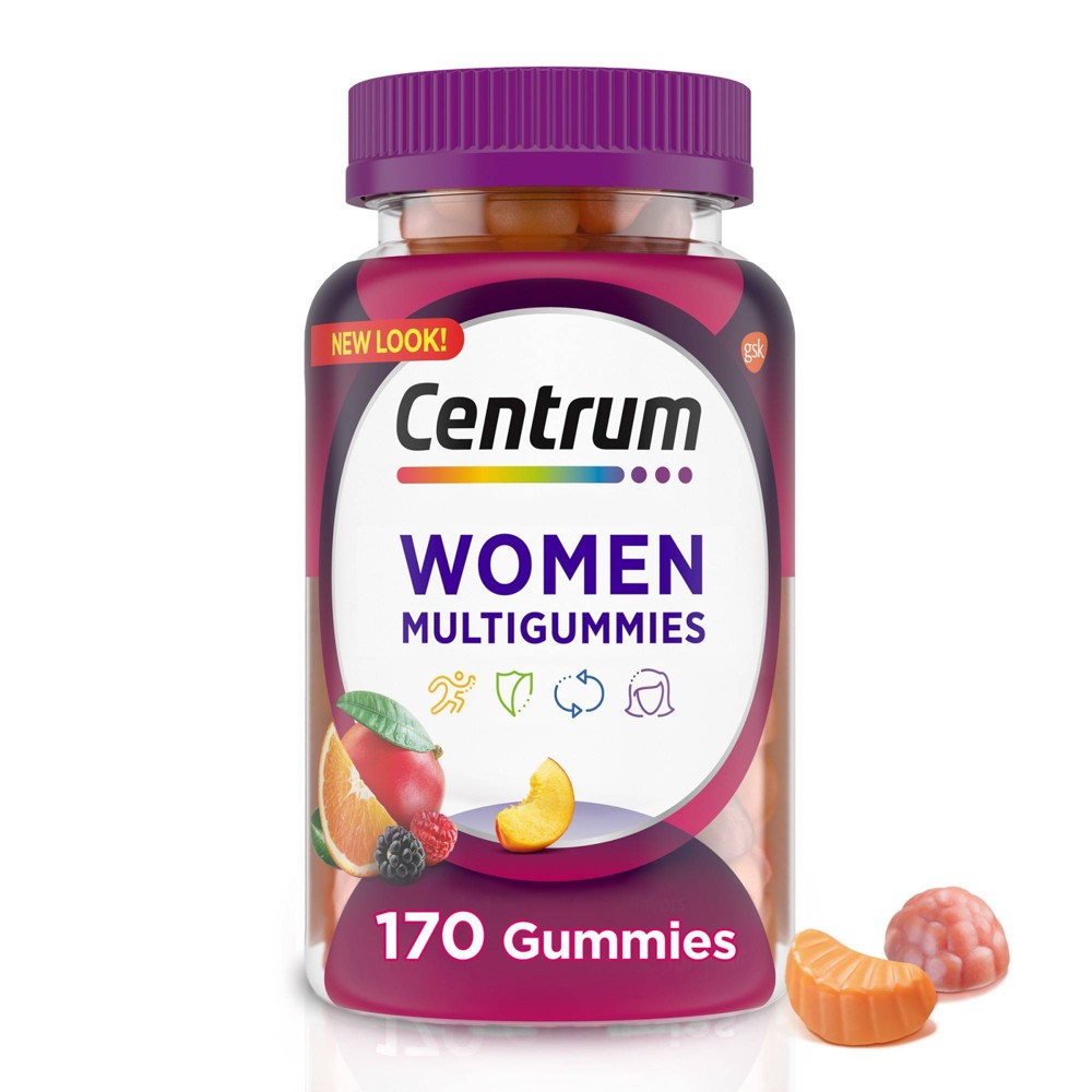 Photos - Vitamins & Minerals Centrum Multi Gummies for Women - 170ct 
