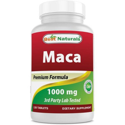 Gelatinized Maca 1000mg 120 Tablets