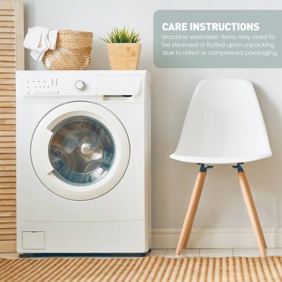 Seafoam King Tufted Comforter Set with Pintuck Embellishments