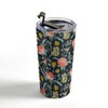Heather Dutton Poppy Meadow Midnight Travel Mug 20 oz Stainless Steel Travel Mug - Deny Designs - 3 of 4