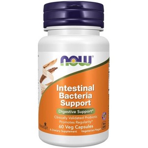 Intestinal Bacteria Support by Now Foods  -  60 VegCap - 1 of 3