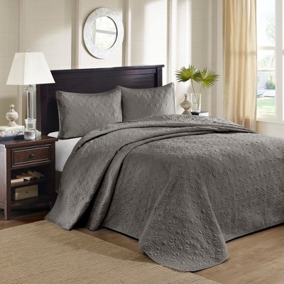 Elegant Reversible Bedspread Set, Classic Stitch Pattern Rich Depth and Texture Bedding Set, All Season Home Textile fits Lux Bedroom Decor