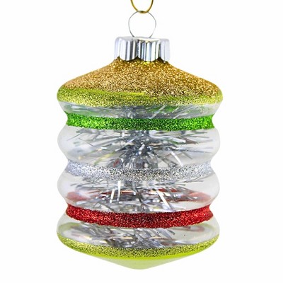 Christopher Radko Company 3.5 Inch Holiday Splendor Lantern Vintage-Inspired Ornament Tree Ornaments