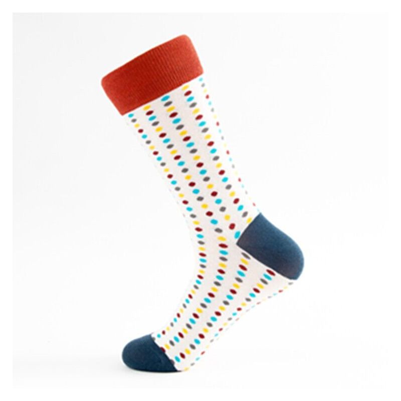 Colorful Polka Dot Socks (Men's Sizes Adult Large) from the Sock Panda, 1 of 2