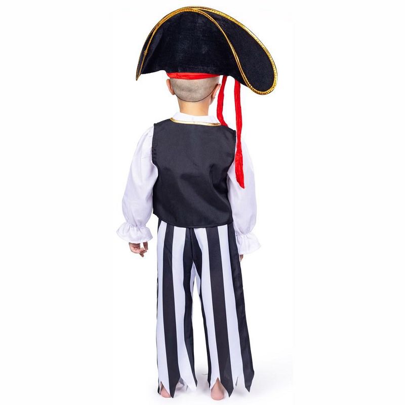 Dress Up America Pirate Costume for Kids, 2 of 4