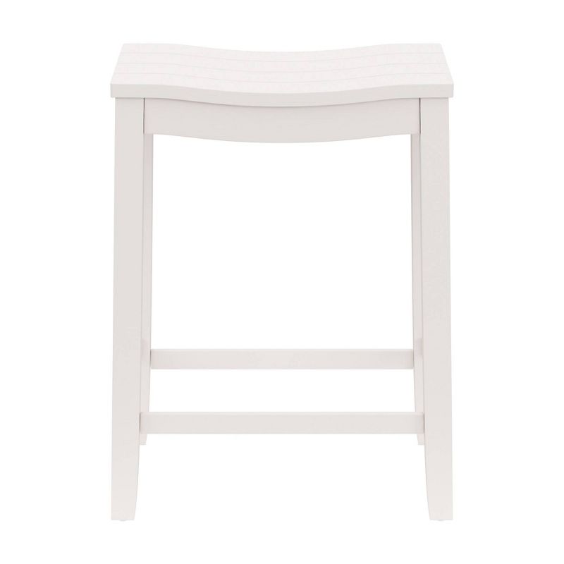 24&#34; Fiddler Backless Counter Height Barstool White - Hillsdale Furniture, 5 of 13