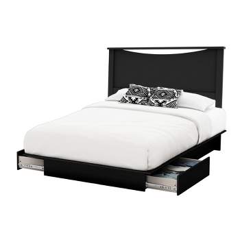 Queen Step One Bed and Headboard Set - South Shore